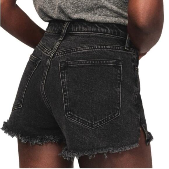 Abercrombie & Fitch Black High Waist Women Shorts - Picture 2 of 10